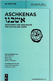 Zeitschrift "Aschkenas"